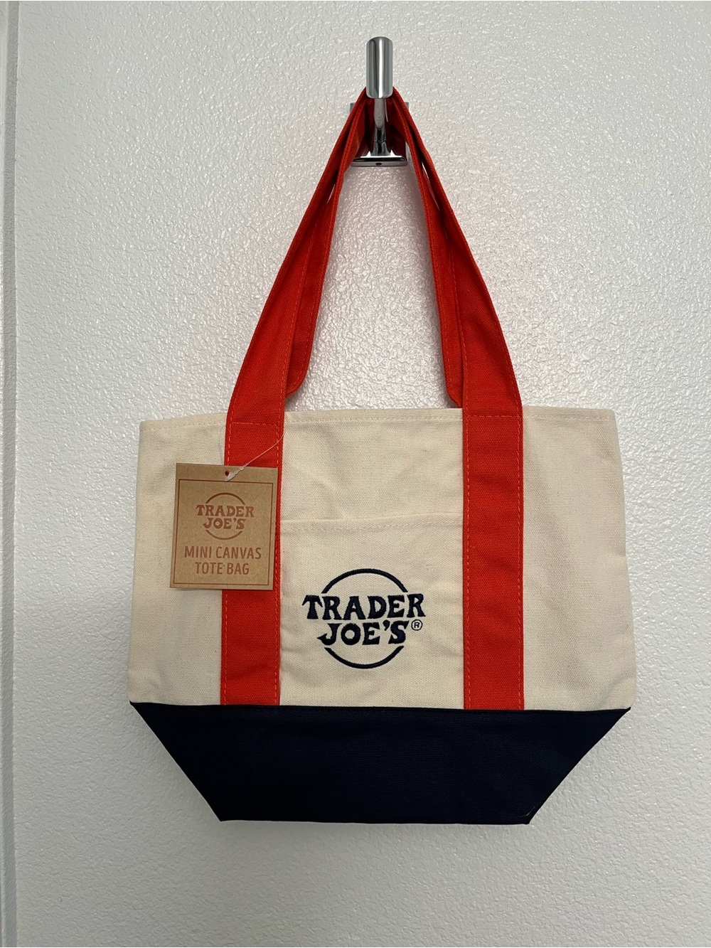 Trader Joe’s x Bay FC Special Edition Canvas Mini Tote Bag (Brand New With Tag)
